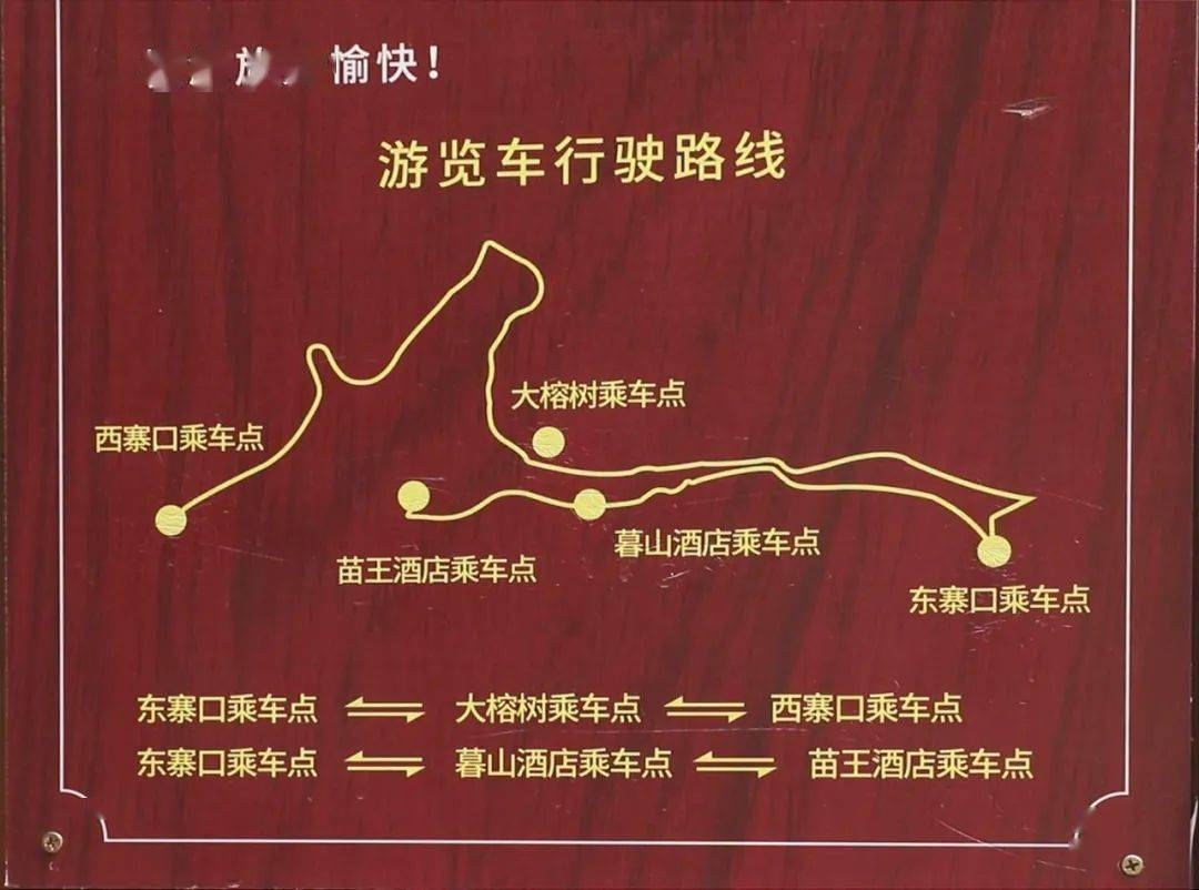 到乌江寨游玩 这份线路图请查收(图2)